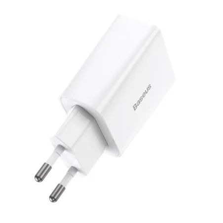 Baseus Speed Mini Quick Charger, USB-C, PD, 3A, 20W (white)